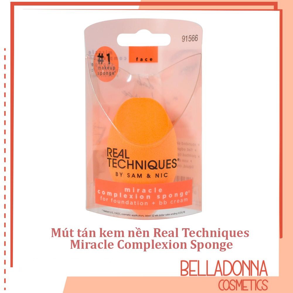 Mút Tán Kem Nền Vạt Xéo Real Techniques Complexion Sponge