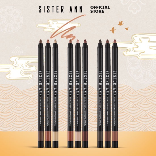 SISTERANN Double Effect Waterproof Eye Pencil 1+1+1 set 1.5g | BigBuy360 - bigbuy360.vn