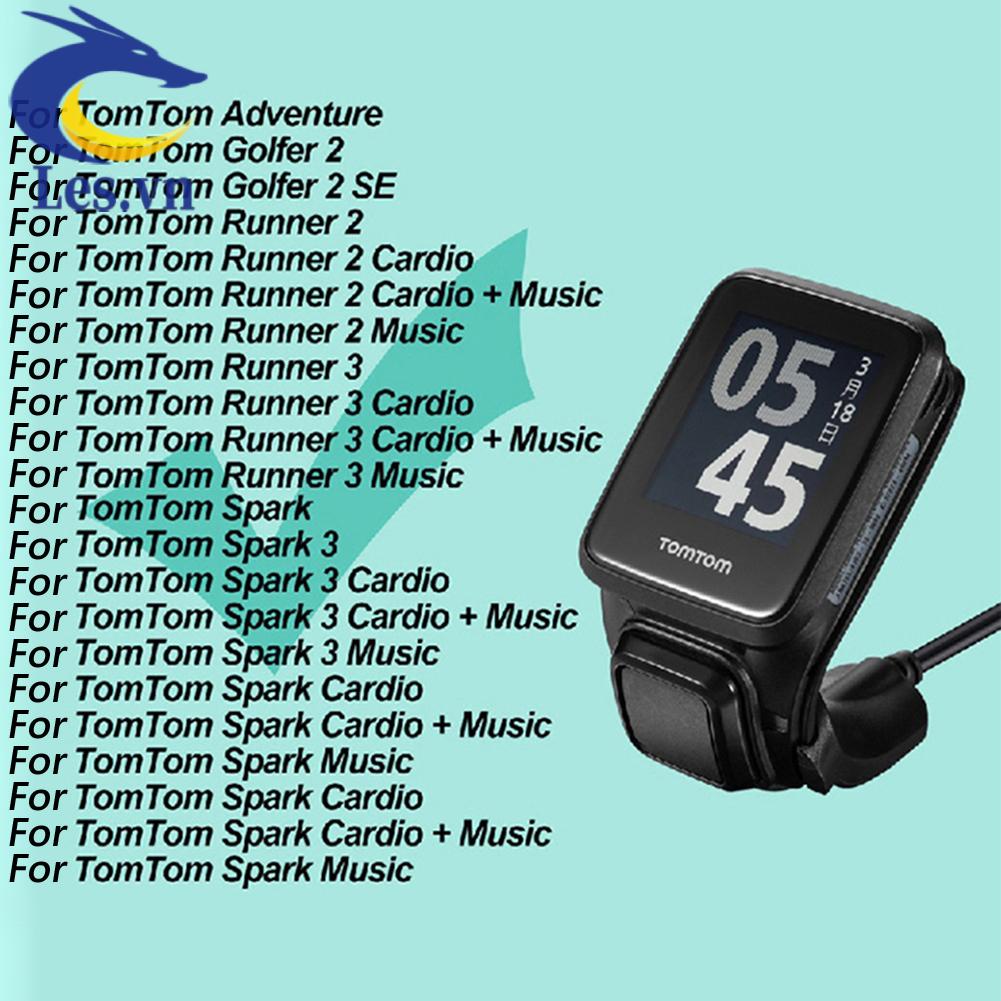 Cáp Sạc USB Cho Đồng Hồ Thông Minh TomTom Spark/Runner