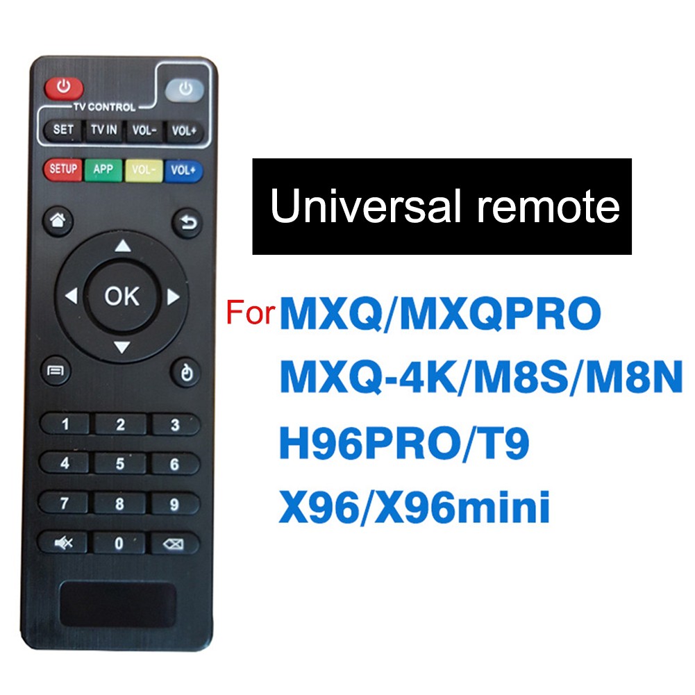 Điều khiển từ xa thay thế cho MXQ 4K MXQ Pro H96 T95M T95N M8S M8N Android Smart TV BOX