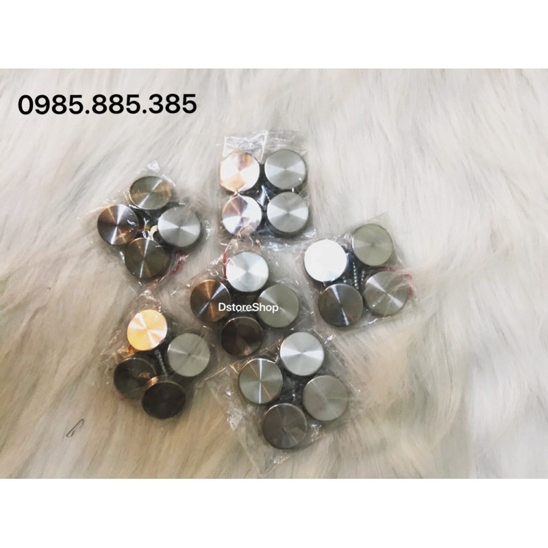COMBO 20 chiếc chụp chân vít 16mm inox Sus 304