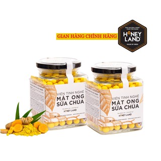 Bộ 2 hộp Viên Tinh Nghệ Sữa Chúa HONEYLAND mỗi hộp 250g hỗ trợ làm đẹp