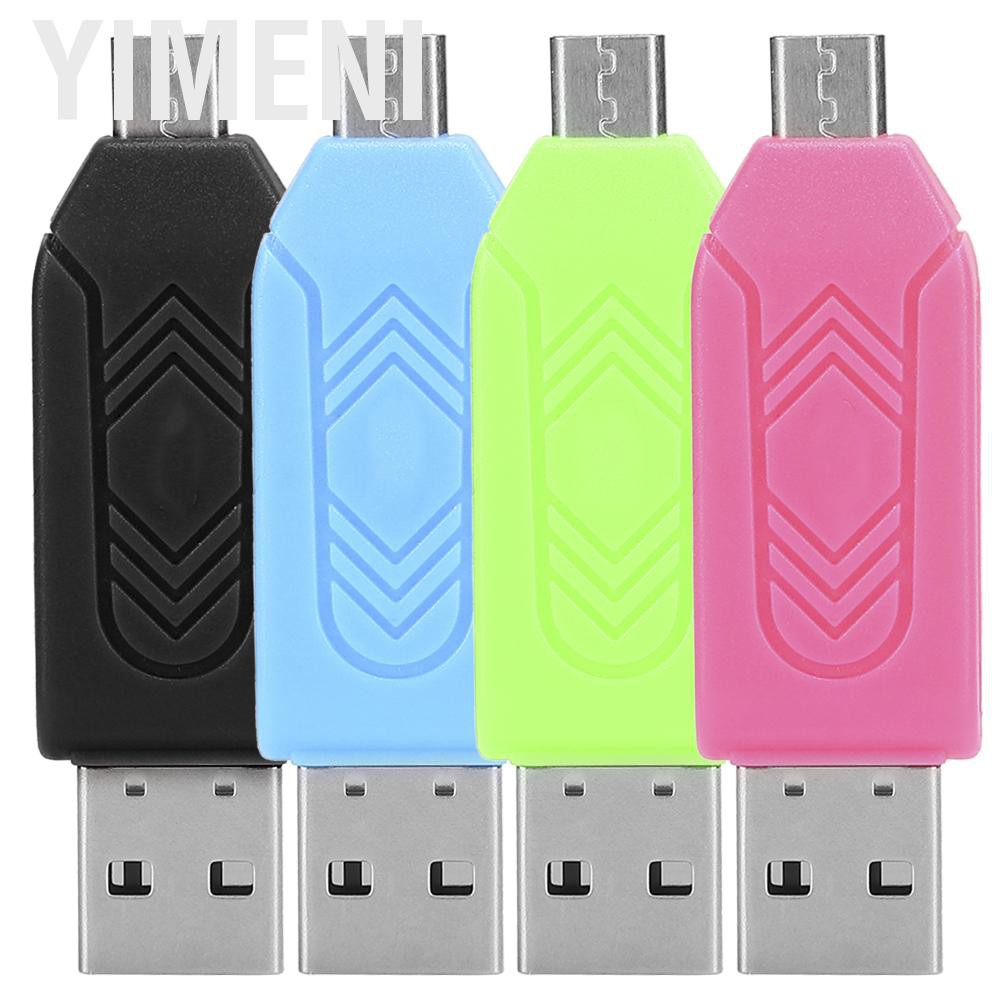 Set 5 Đầu Đọc Thẻ Nhớ Usb 2.0 Otg Cho Máy Tính | BigBuy360 - bigbuy360.vn