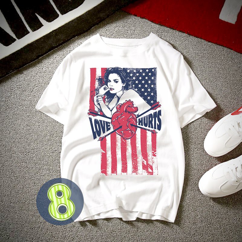 Áo thun unisex họa tiết hoạt hình thời trang ATN424