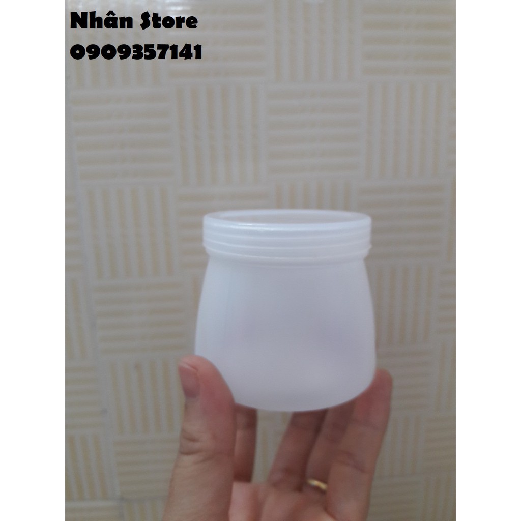 20 hũ nhựa 120ml đựng sữa chua nếp cẩm/ sữa chua