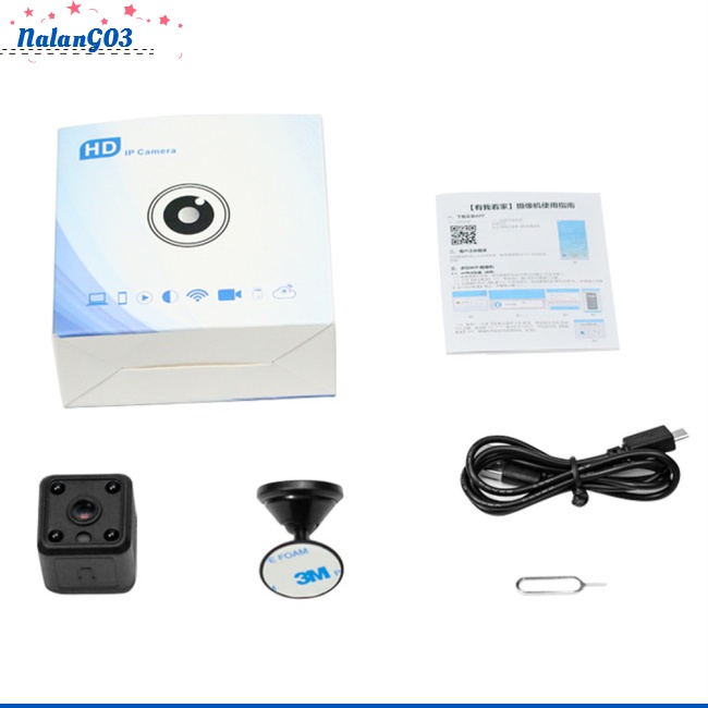 Camera Giám Sát An Ninh NA X6 Hd 1080p Kết Nối Wifi Có Tầm Nhìn Ban Đêm
