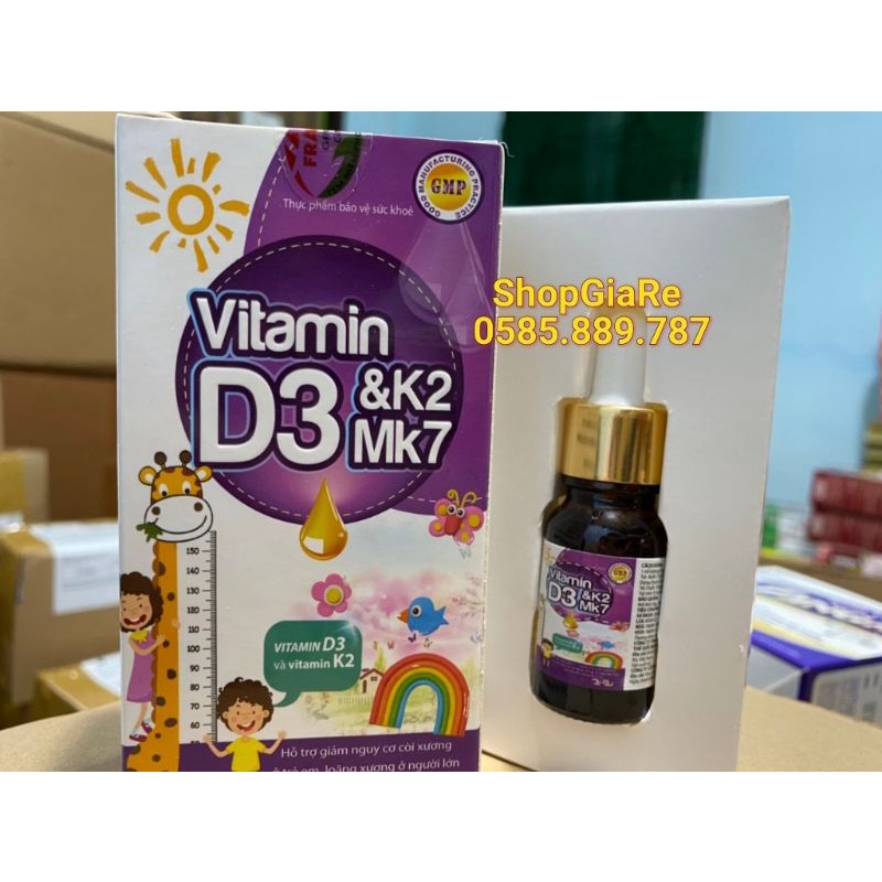 Vitamin D3 & K2 Mk7 giúp hấp thụ canxi hiệu quả, phát triển chiều cao, giúp xương và răng chắc khỏe 20