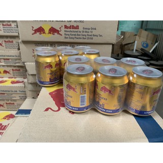 (Date 09.2022) Nước tăng lực Redbull THÁI 250ml x 24lon