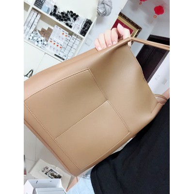 Túi tote da quai mảnh vừa A4- tặng kèm ví - P037