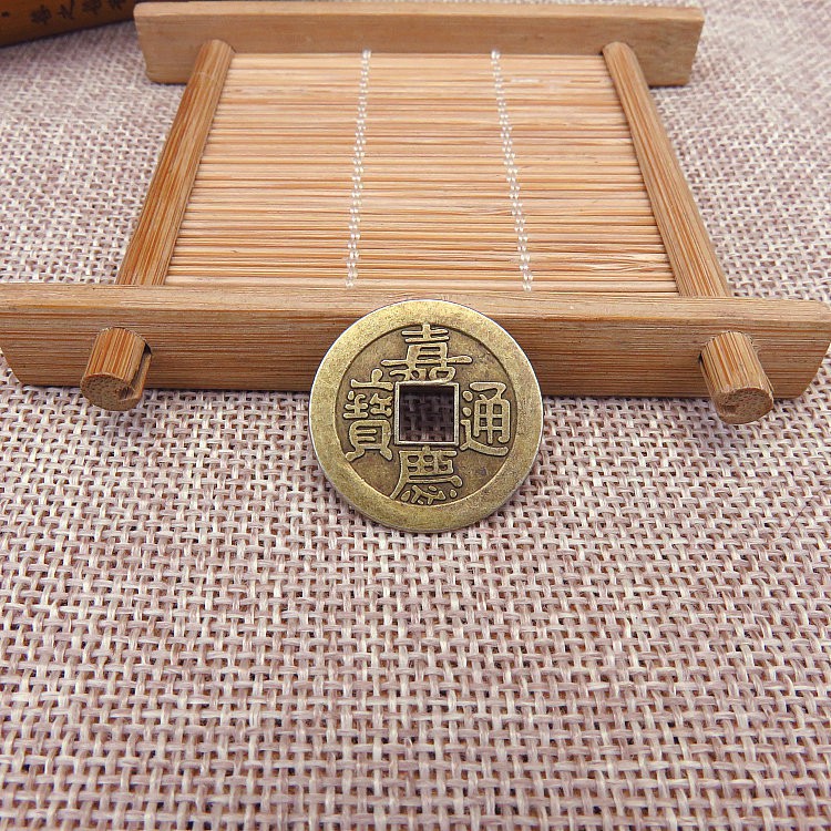 [ Combo 100 ] Đồng Tiền Xu Cổ Phong Thuỷ Bằng Đồng - Bỏ Ví - Chiêu Tài Lộc