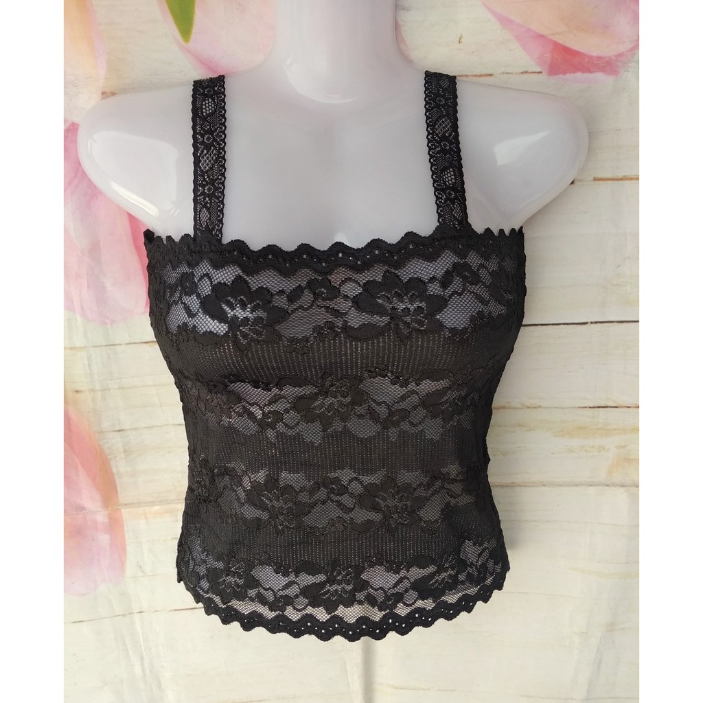 Áo ren mặc trong dáng dài không mút form nhỏ | BigBuy360 - bigbuy360.vn