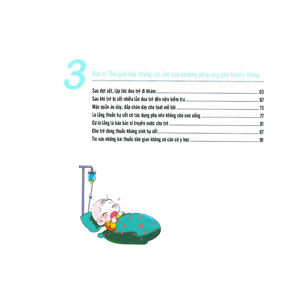 Sách - Chăm Sóc Sức Khỏe Trẻ Em - Tập 7: Khi Trẻ Bị Sốt