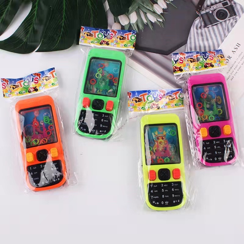 [ Rẻ Vô Địch] Đồ chơi điện thoại bắn vòng nước cho bé, Đồ chơi bắn vòng nước mô hình Điện Thoại.