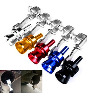 Universal Turbo Sound Whistle Exhaust Pipe BOV Aluminum Car Accessories