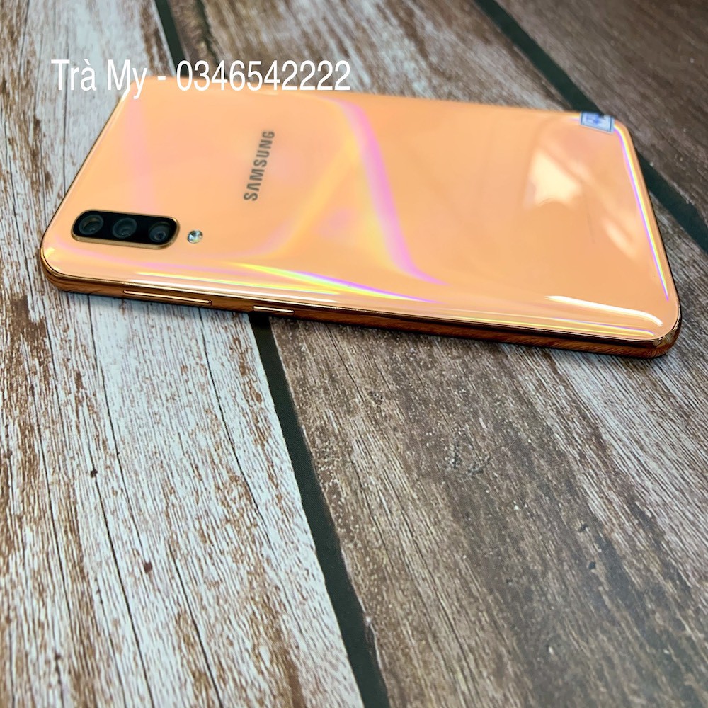 Điện thoại Sam Sung Galaxy A50 Xách tay Hàn Quốc Màu Cam Đa Sắc - Bao test 7 ngày Bảo Hành 3 Tháng