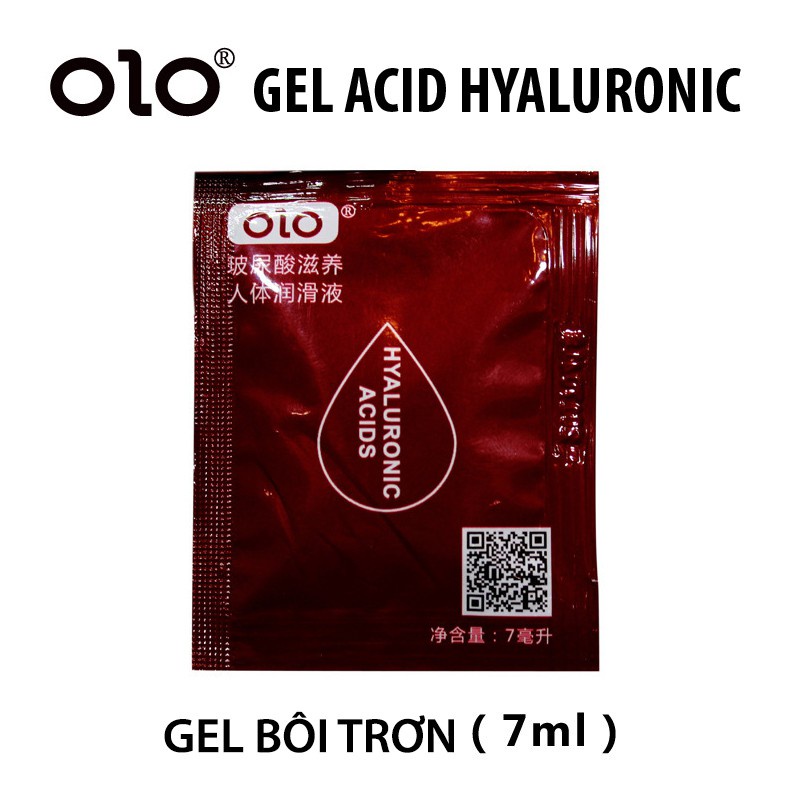 Gel Bôi Trơn OIO Massage Gốc Nước gói 7ml Hyaluronic acid NinaGen Cam kết che tên