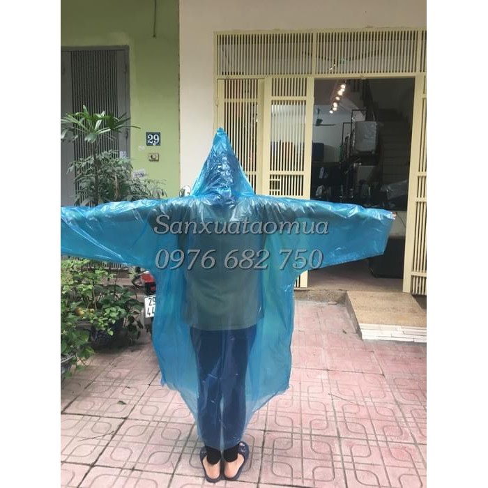 Áo mưa dùng 1 lần