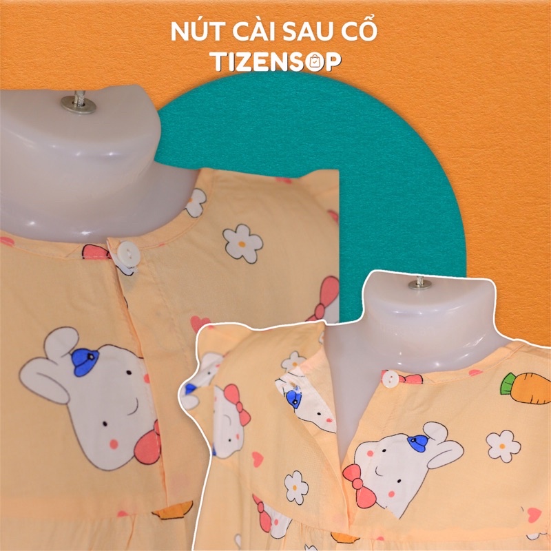 Bộ lanh bé gái đồ tole cho bé vải đẹp