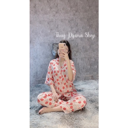 Đồ bộ pijama- Bộ pyjama lụa cổ phối truyền thống cộc tay quần dài - nhiều mẫu mới  ( ảnh thật - video thật) | WebRaoVat - webraovat.net.vn