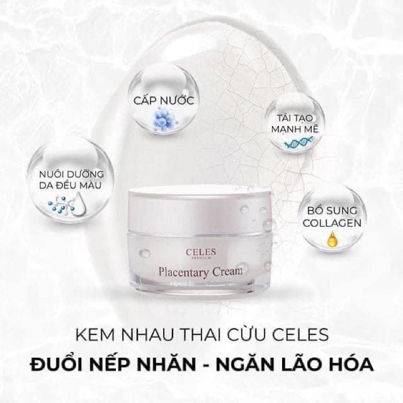 Kem Nhau Thai Cừu Placentary Cream Celes Premium