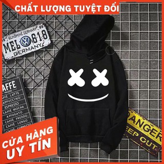[FREESHIP-KEM ẢNH THẬT] Áo Hoodie Nỉ hình mặt cười  marshmello ( Nam - Nữ đều mặc được đủ size  )_Mã 42