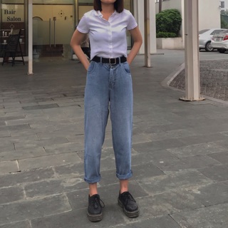 Sẵn_ quần Baggy Jeans lưng cao