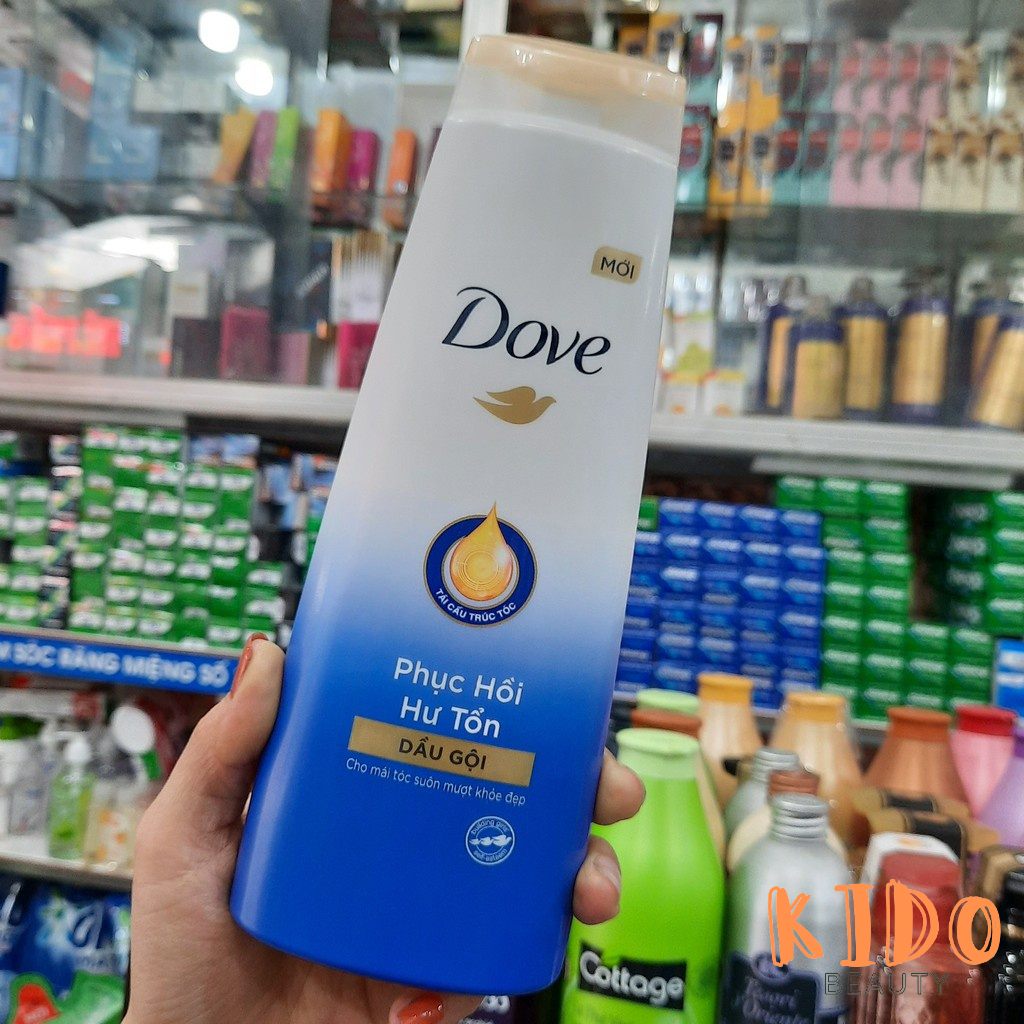 Dầu Gội Dove Hỗ Trợ Phục Hồi Tóc Hư Tổn 170g / 340g / 900g / 1.4kg