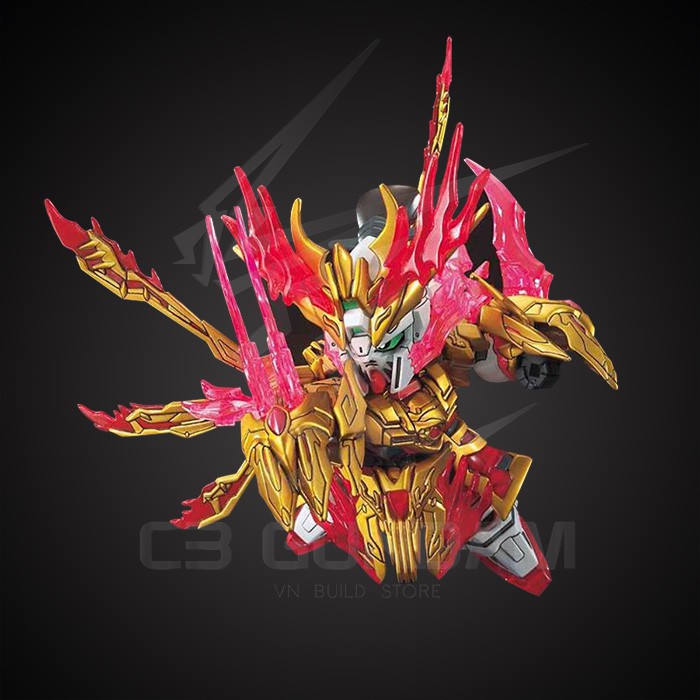 MÔ HÌNH GUNDAM BANDAI SD TAM QUỐC SANGOKU SOKETSUDEN YAN HUANG ZHANG FEI GOD GUNDAM - TRƯƠNG PHI SDSS