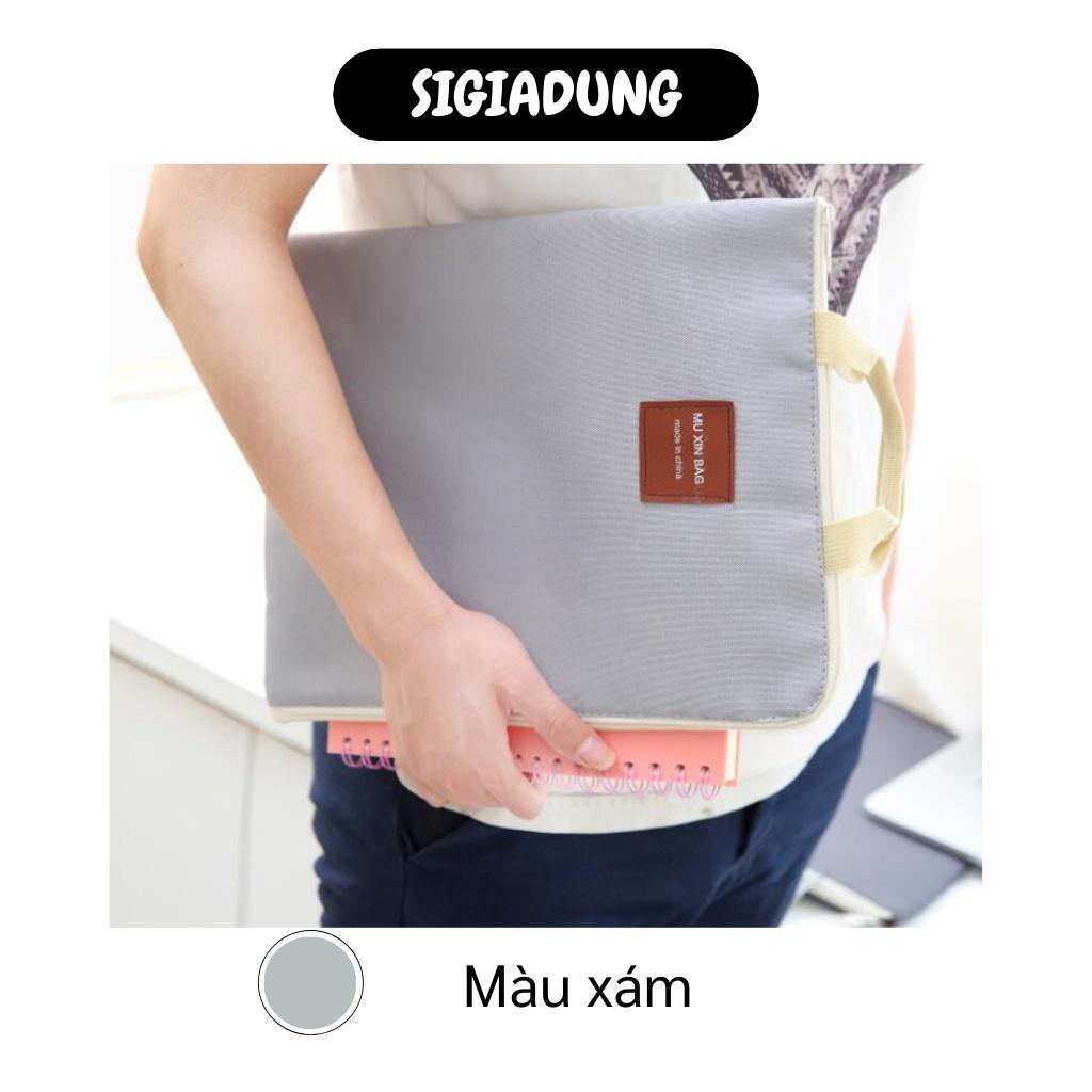 GIÁ SỈ Túi vải đựng tập giấy A4 Mu Xin Bag thiết kế đơn giản đẹp mắt 9138