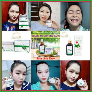 (Không Vỏ hộp) Bột nạ thảo dược Sâm Linh Thảo