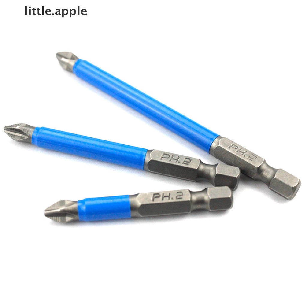 Đầu tuốc nơ vít điện từ tính chống trượt 1/4" đầu lục giác PH2