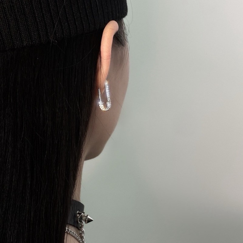 Khuyên tai đính đá phong cách Harakuju thời trang sang trọng cho nữ