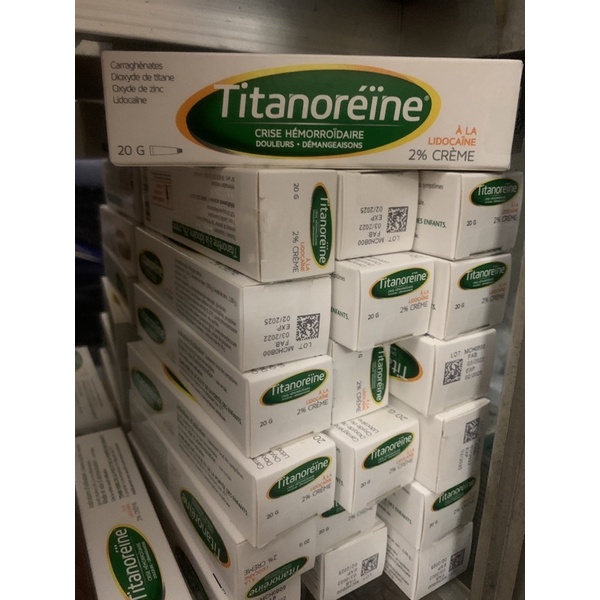 Kem bôi trĩ ngoại Titanoreine của pháp tuýp 20 g