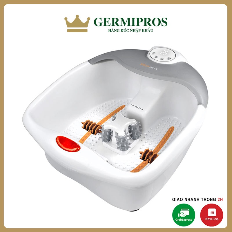 Bồn ngâm chân Medisana FS885 massage giúp lưu thông máu, giảm stress