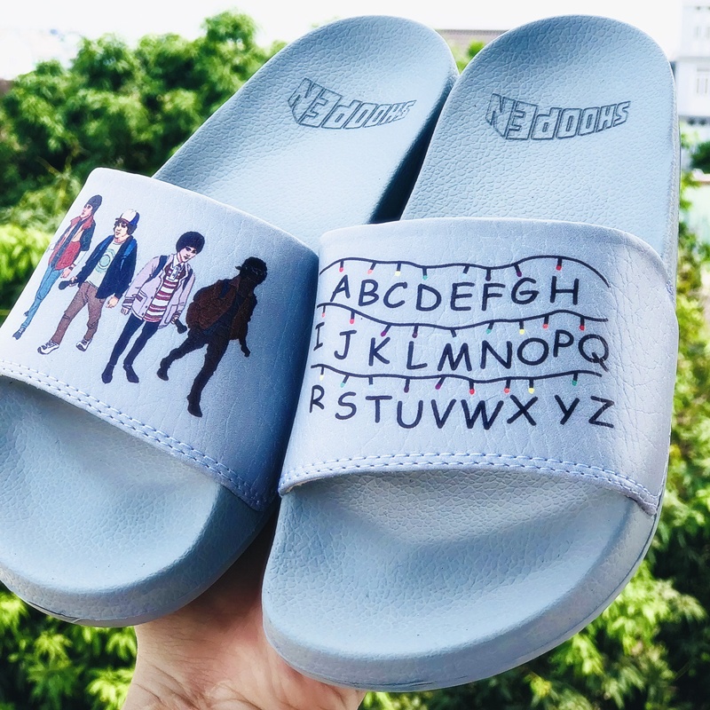 Dép 𝐒𝐇𝐎𝐎𝐏𝐄𝐍❤️FULL BOX + FREESHIP❤️ dép mlb shoopen abc bóng chày quai ngang thể thao nam nữ chất xịn kèm tag mác, xám