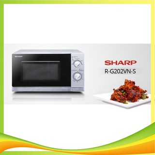 Lò vi sóng SHARP R-202VN 20L (Bảo hành 12 tháng Chính hãng)