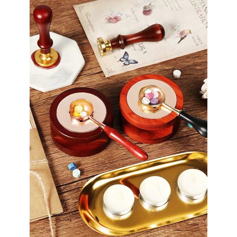 Bếp nung sáp bằng gỗ