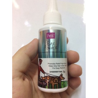 Bột nhổ lông tai cho chó mèo