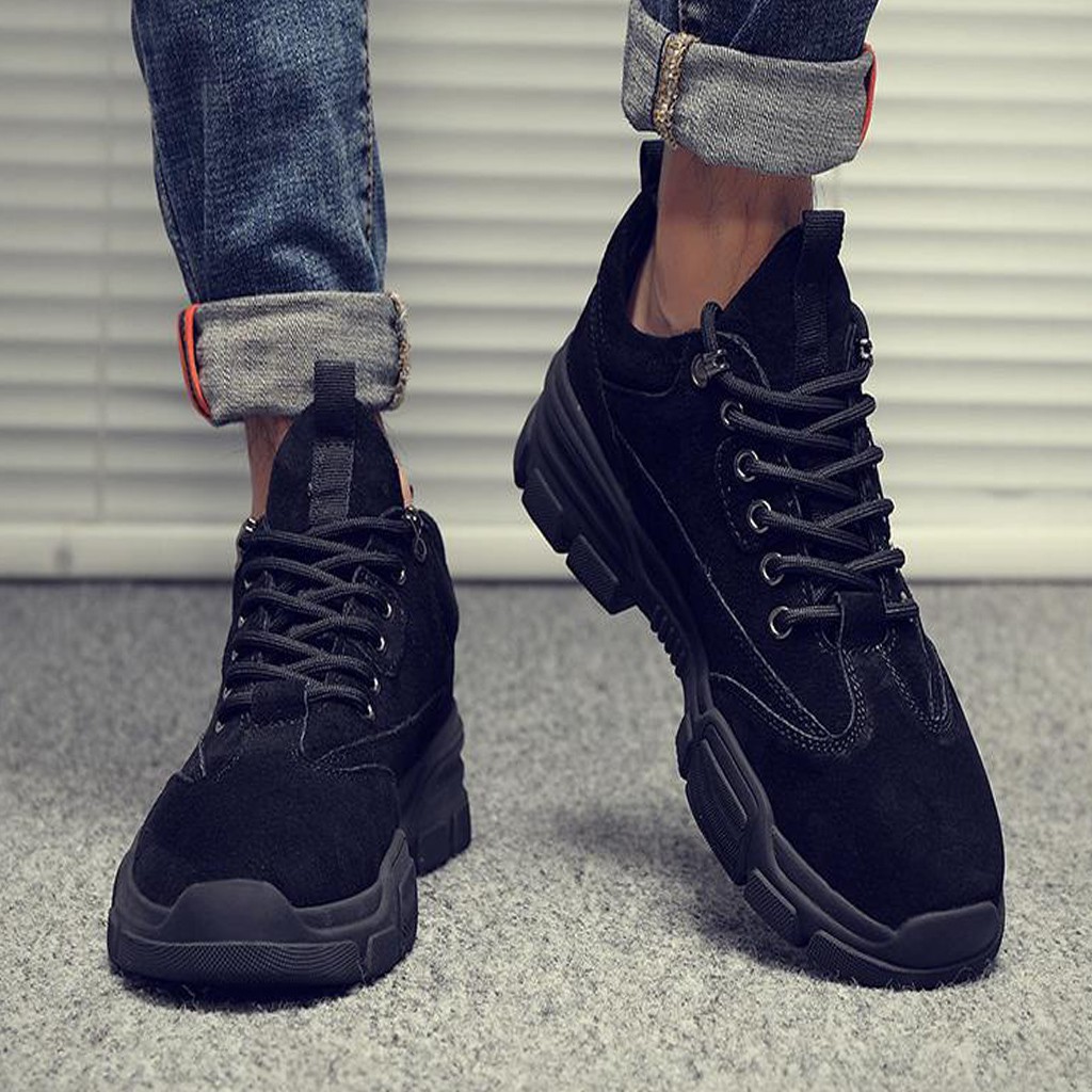 Giày Thể Thao Nam MS 08 Giày Sneaker Nam Có Đế Tăng Chiều Cao 3-5cm Phong Cách Thời Trang Siêu Ngầu Và Lịch Lãm Nam Tính