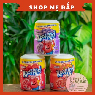Bột trái cây pha nước uống kool-aid 538g - vị cam, nho, cherry - shop mẹ bắp