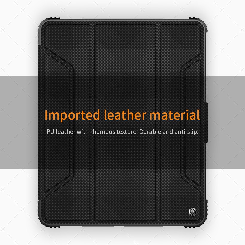 BAO DA IPAD PRO 12.9 2018 NILLKIN BUMPER CHỐNG SỐC CHÍNH HÃNG [NEW SALEOFF] | BigBuy360 - bigbuy360.vn