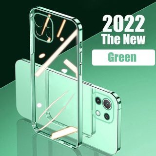 [Norvik] Ốp Điện Thoại Trong Suốt Cho Xiaomi Mi 11 Lite / Mi 11 Lite 5G / Mi 11 Lite 5G NE Bảo Vệ Chống Sốc Thiết Kế Mới Dễ Thương Mạ Sáng Tạo Vỏ Mềm Trong Suốt JD001