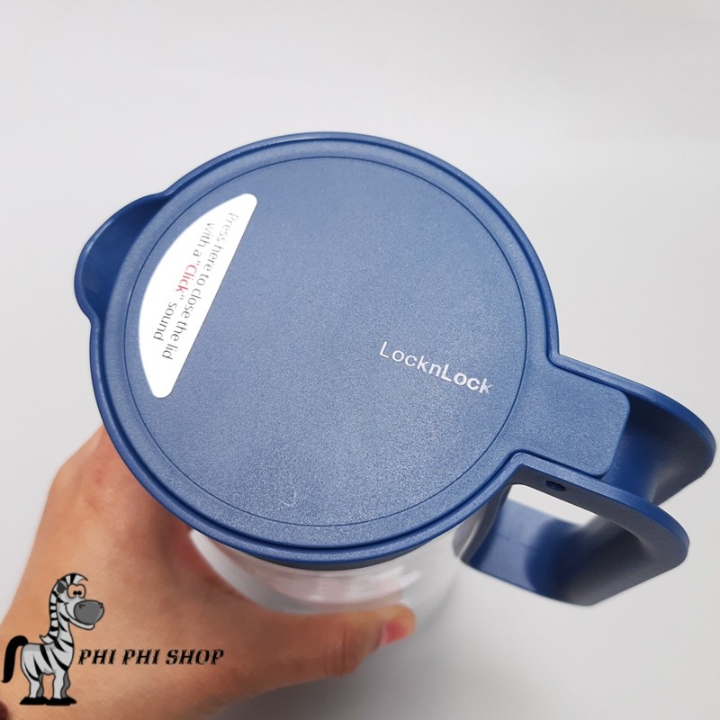 Bình nước thủy tinh LocknLock có quai cầm LLG619 dung tích 1.3L