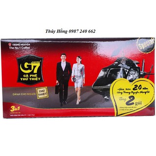 Cà Phê Sữa Hòa Tan 3 Trong 1 G7 Hộp 336g ( 21 gói x 16g )