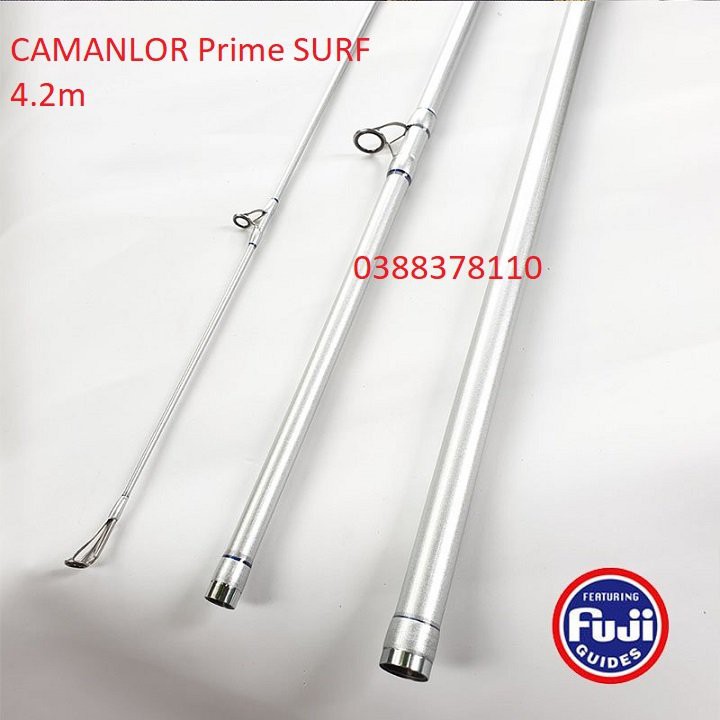 Cần Câu Lục 3 Khúc, Cần Câu Cá Xa Bờ CAMANLOR Prime SURF 4.2m