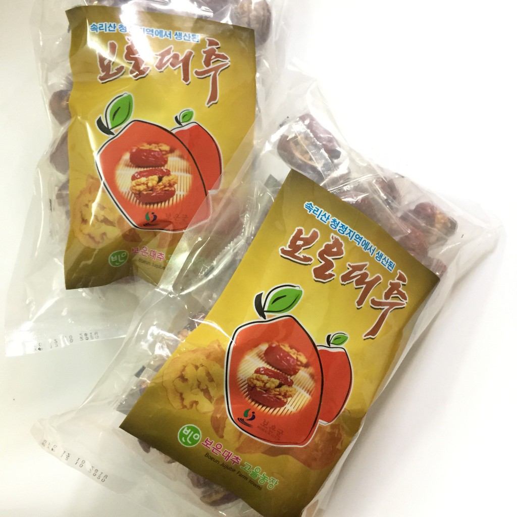 TÁO ĐỎ SẤY KẸP ÓC CHÓ 500G