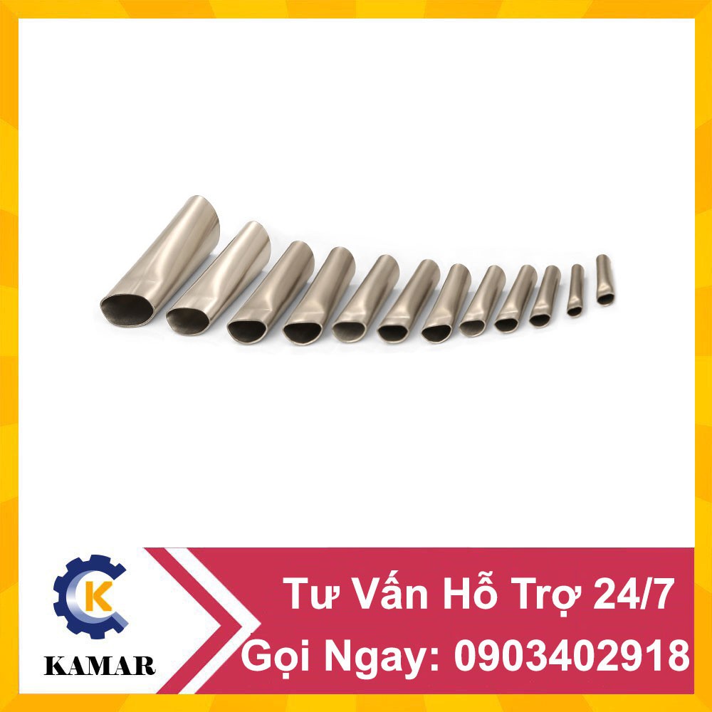 Đầu vòi vuốt keo bằng Inox 6mm