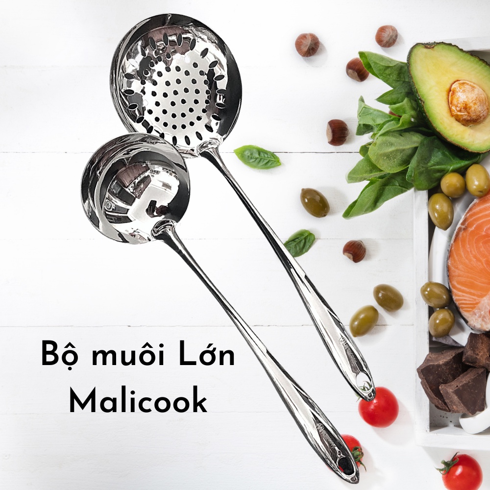 Muôi Canh, Lẩu Inox 304 Cao Cấp Malicook