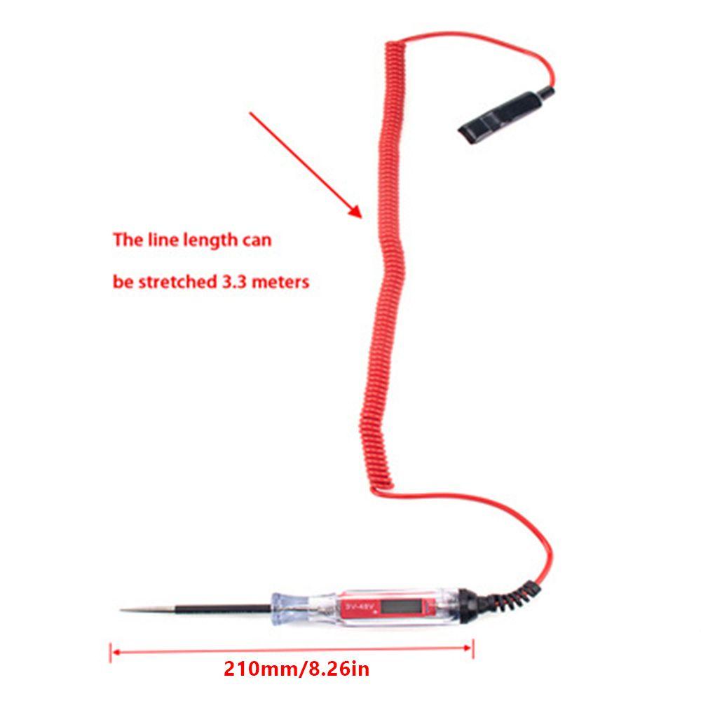 Bút Thử Điện Xe Hơi Màn Hình LCD Kỹ Thuật Số Chuyên Dụng