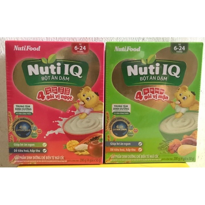 Bột ăn dặm Nuti 200g